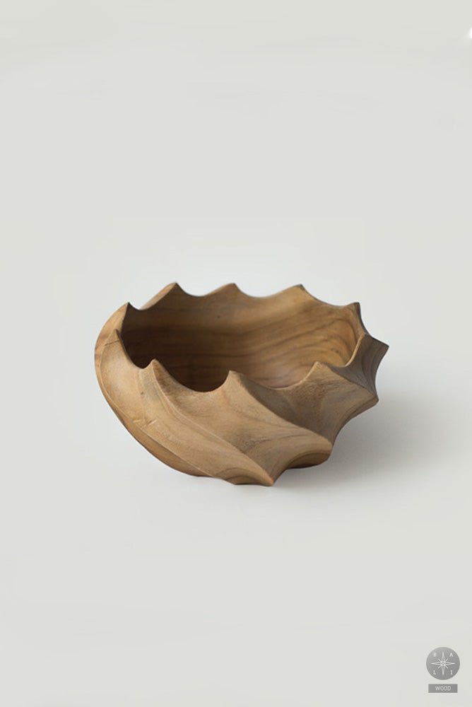 Teak bowl