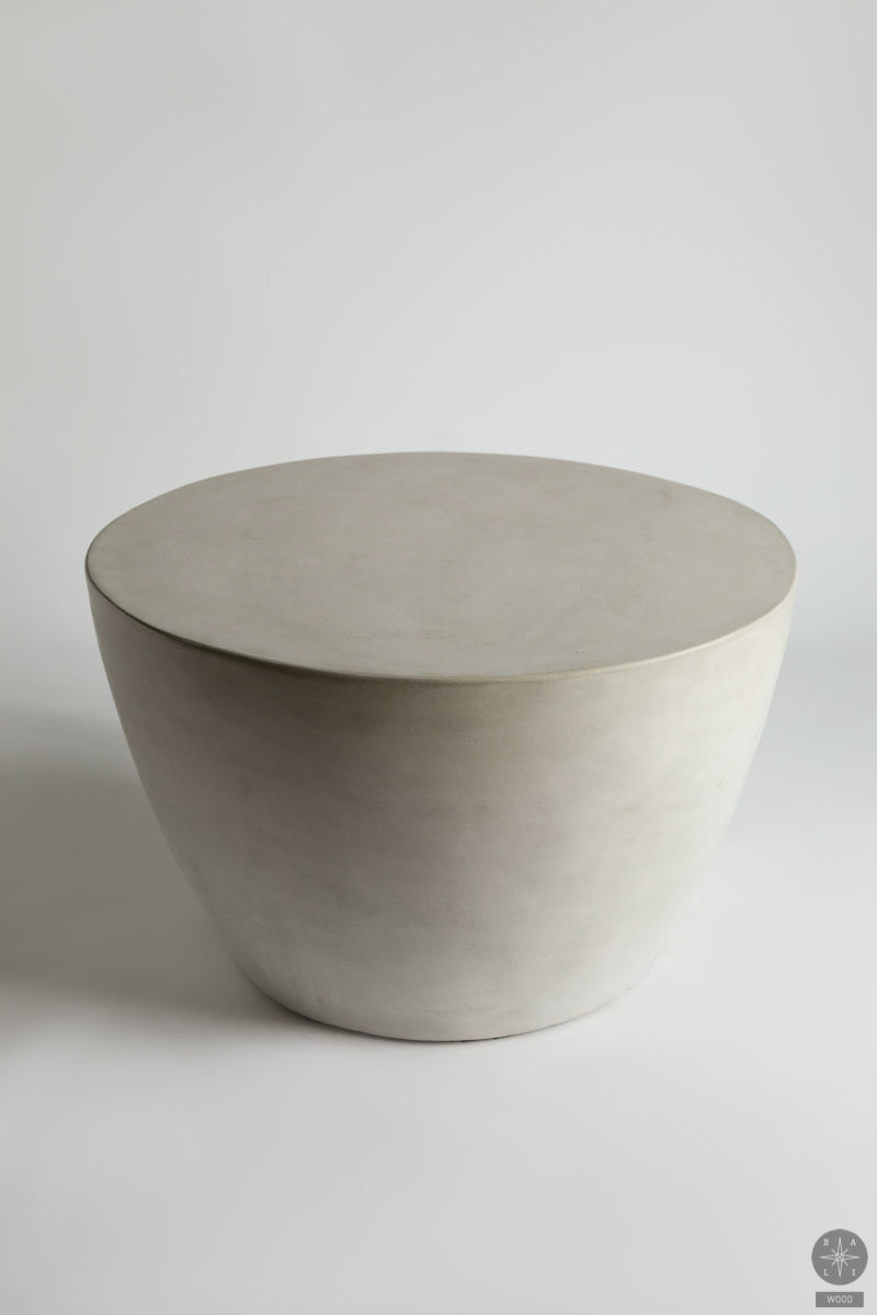 Concrete coffee table