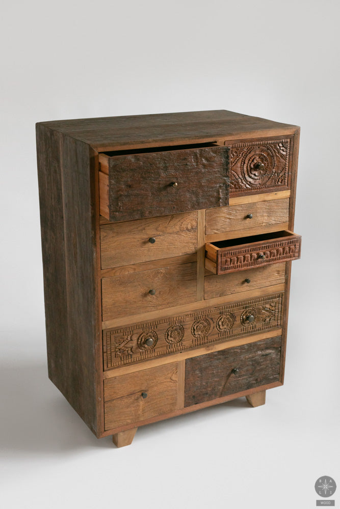 Teak wood commode