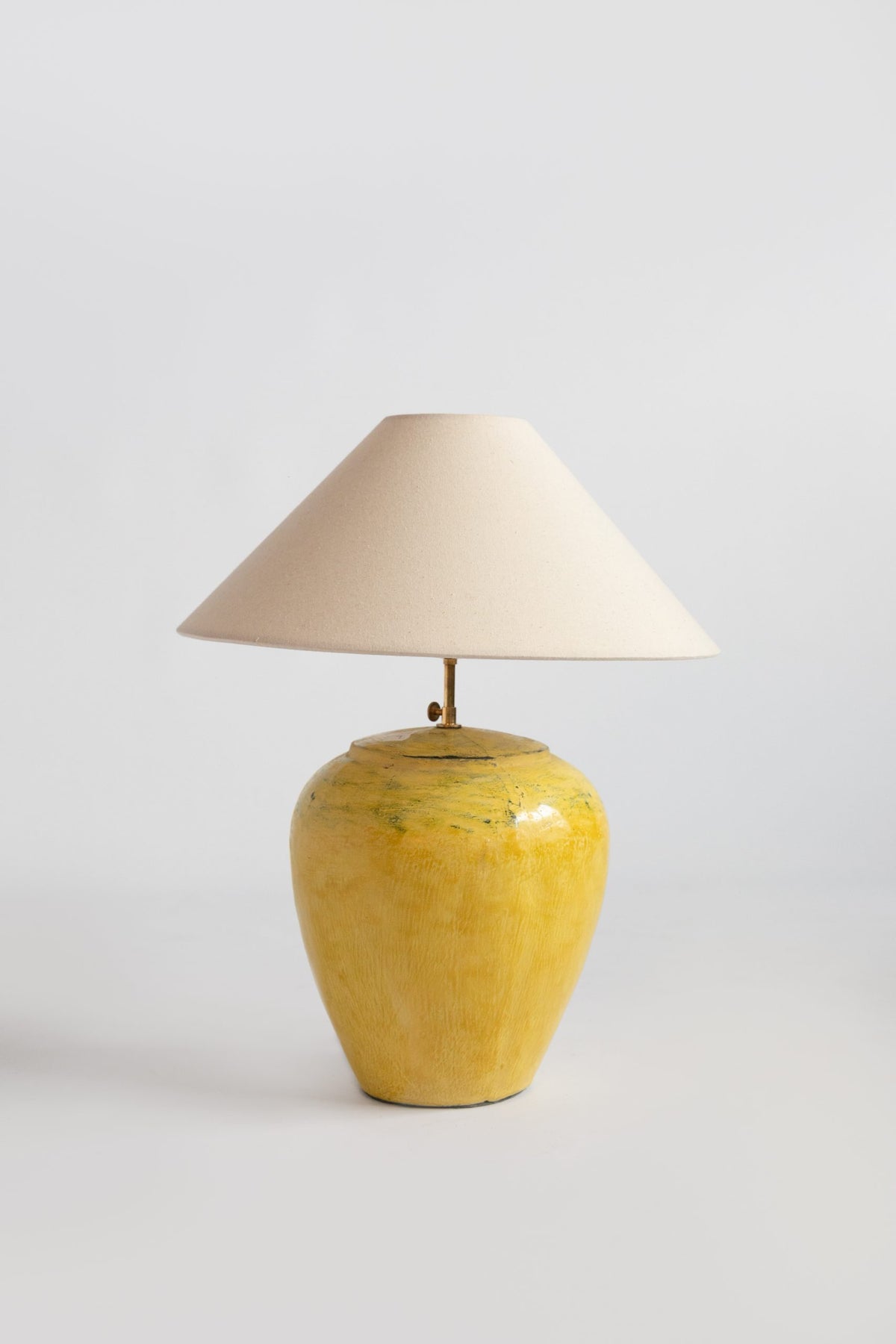 Terracotta floor lamp