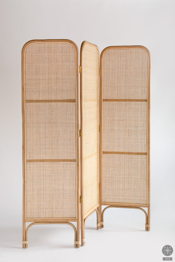 Rattan room divider 