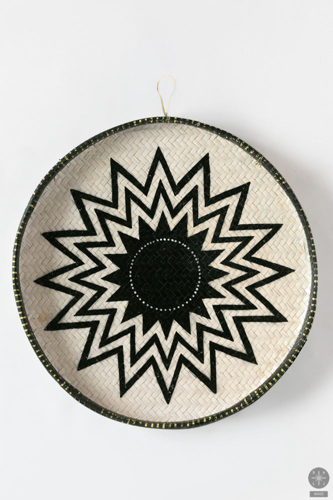 Wicker plate – wall decoration 