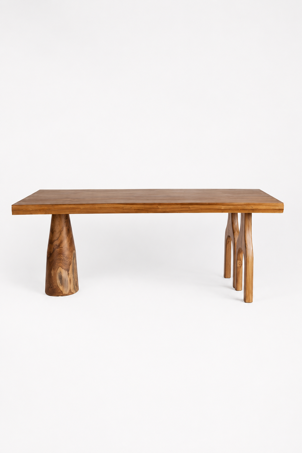Teak wood dining table 