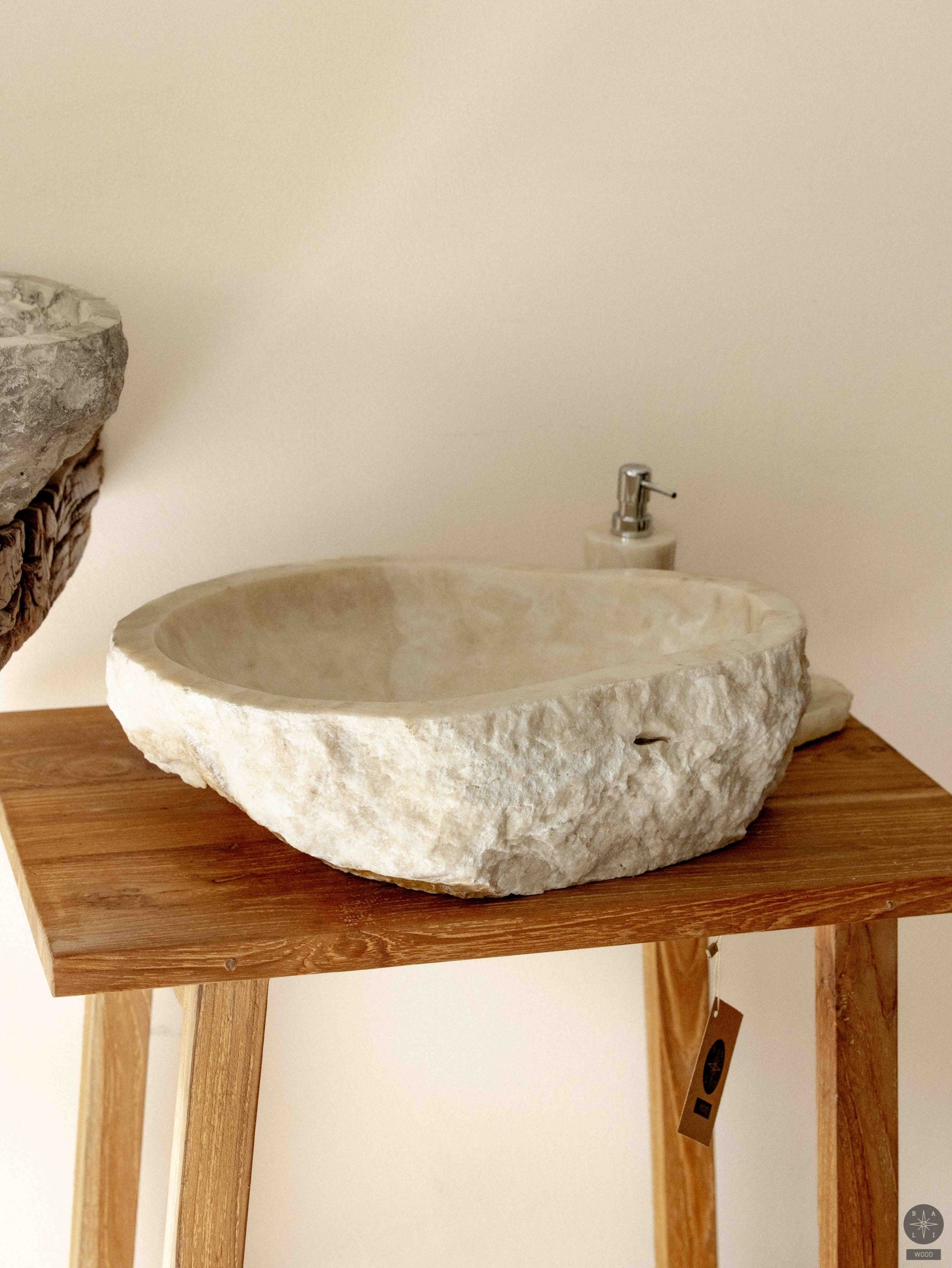 Onyx stone sink