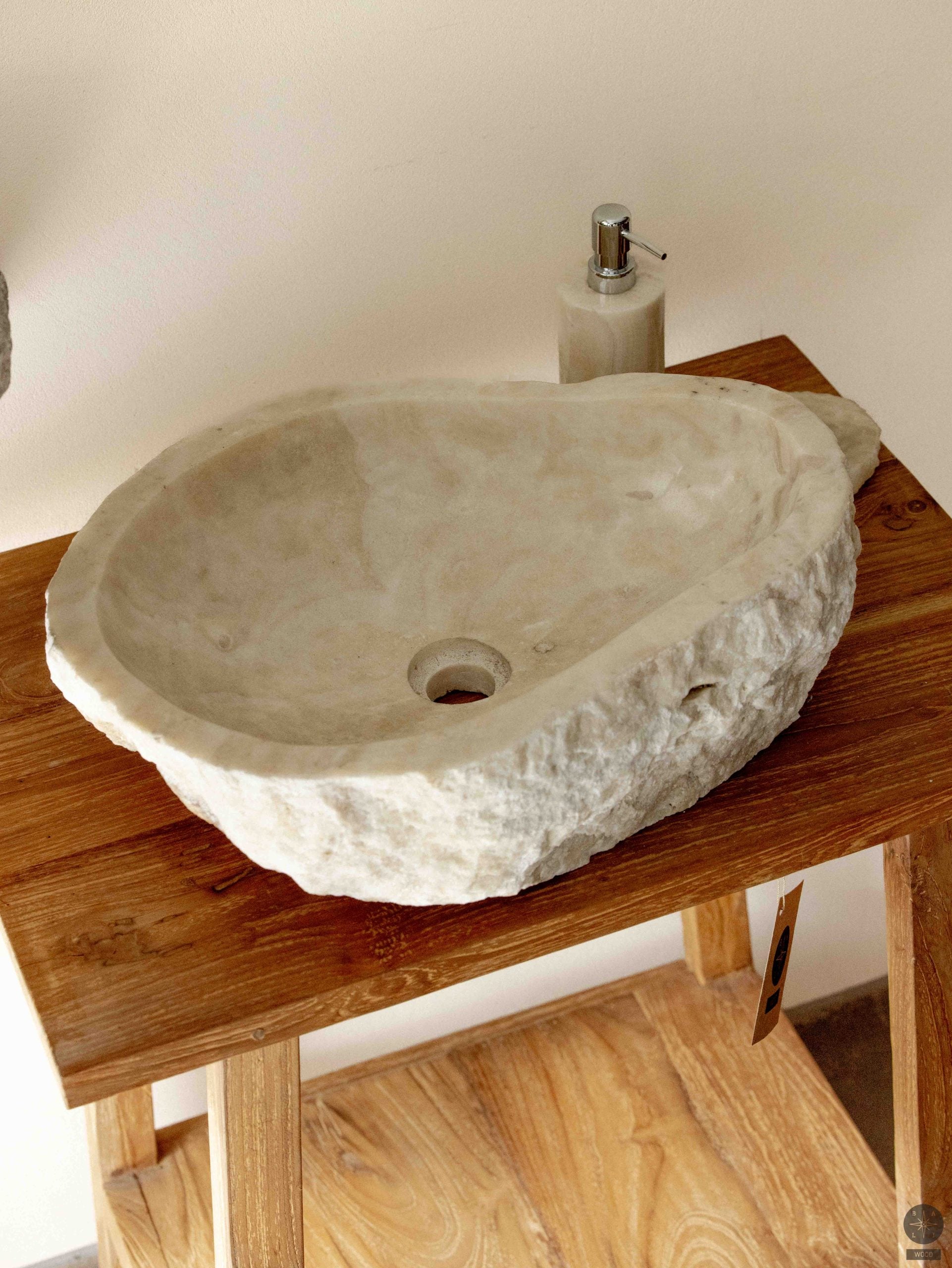Onyx stone sink