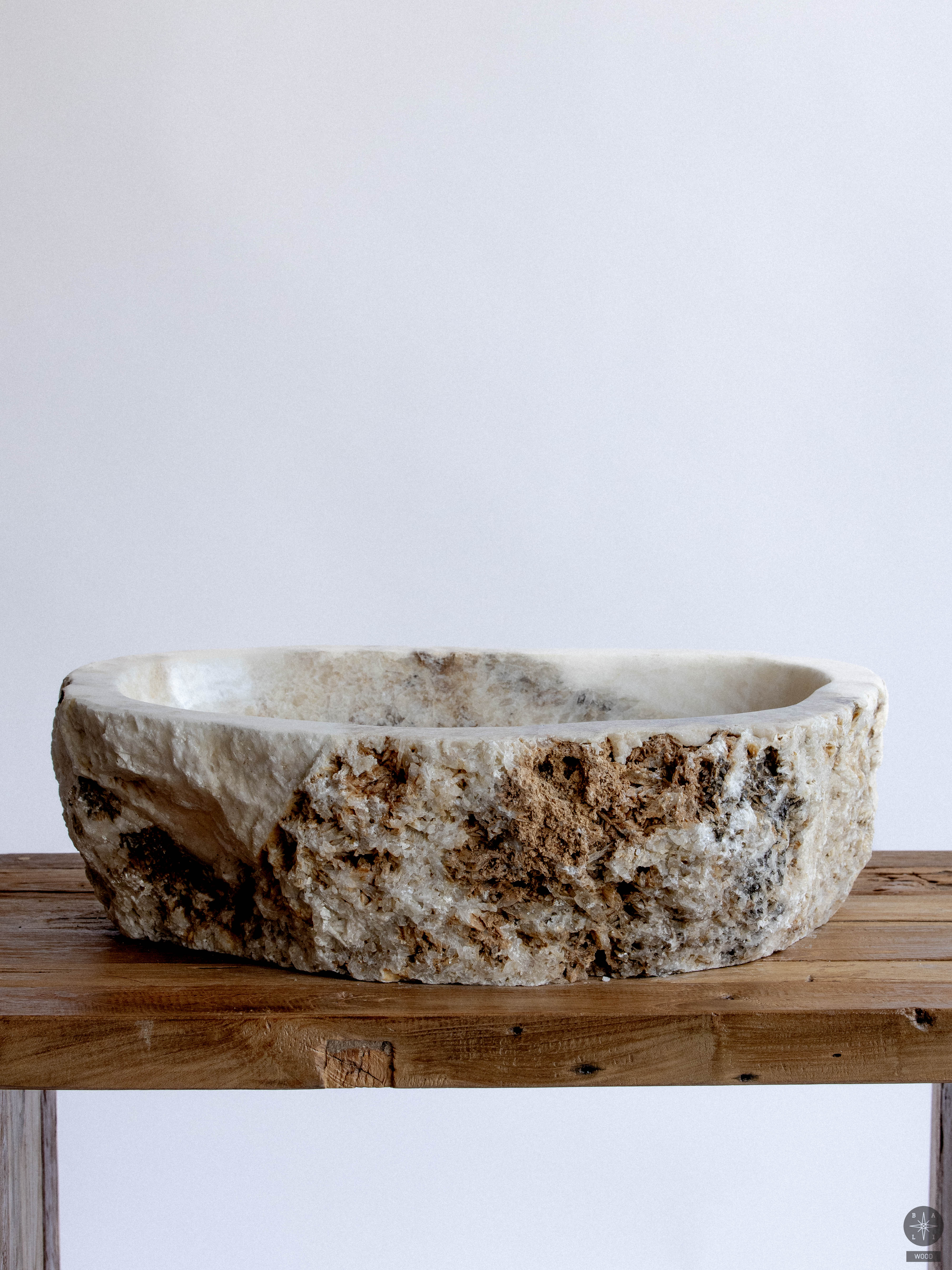 Onyx stone sink