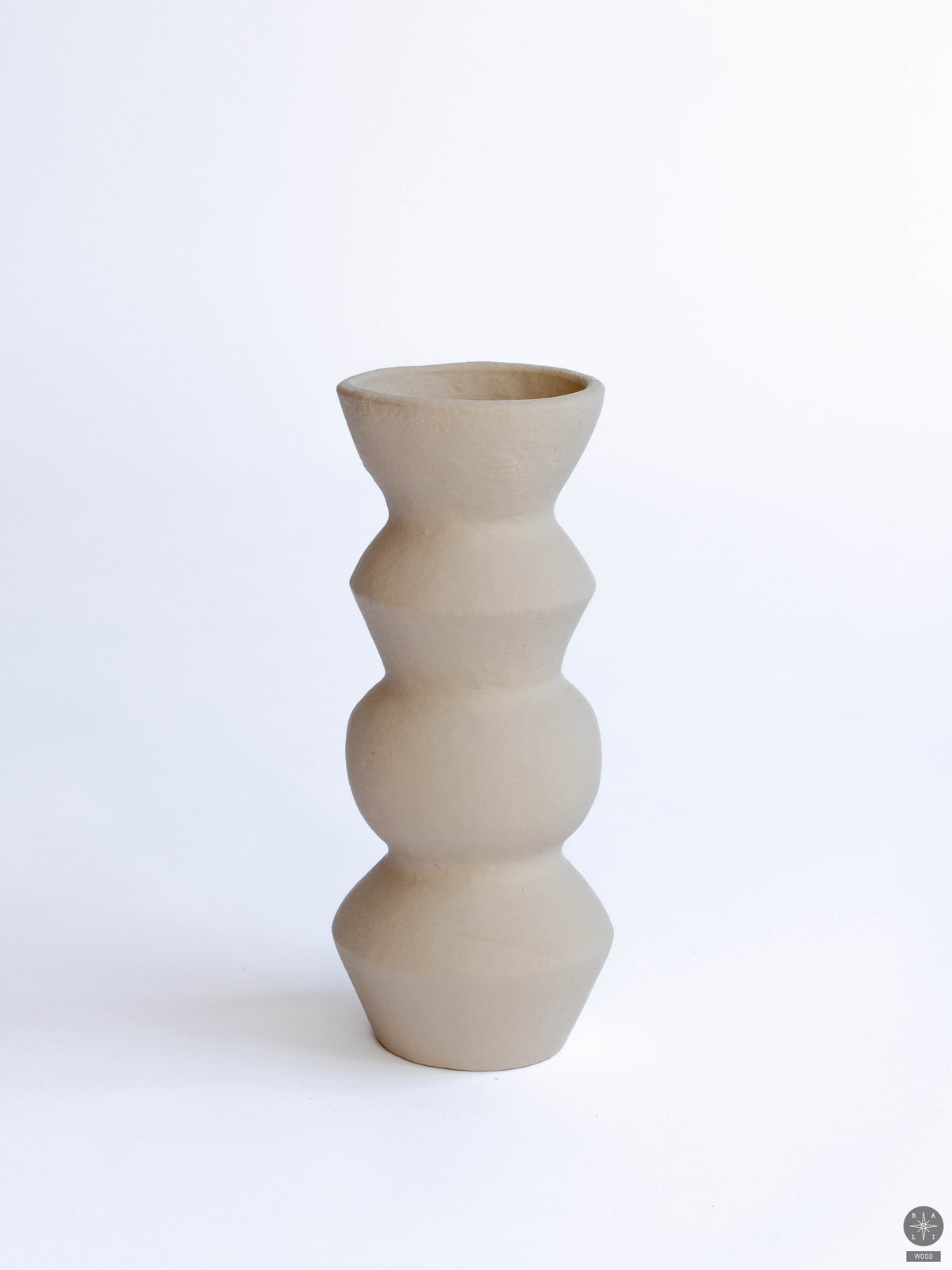 Decorative terracotta vase
