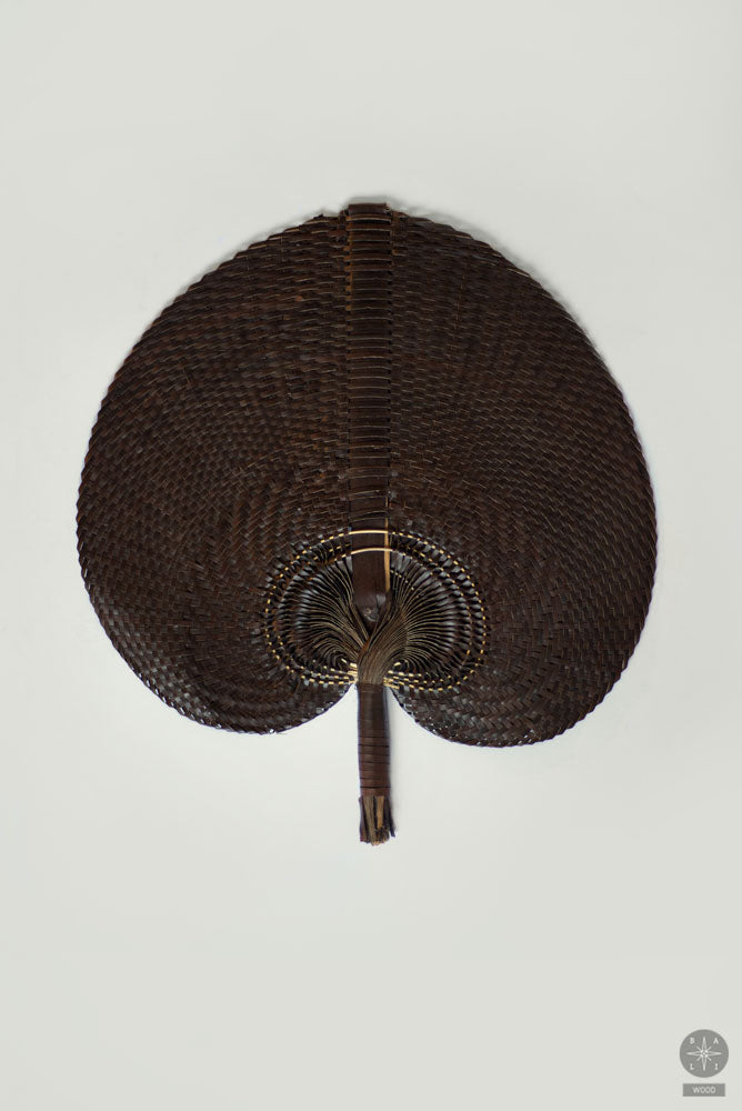 Palm leaf fan