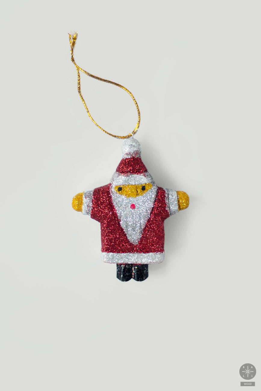 Wooden hanging Christmas toy 'Santa'