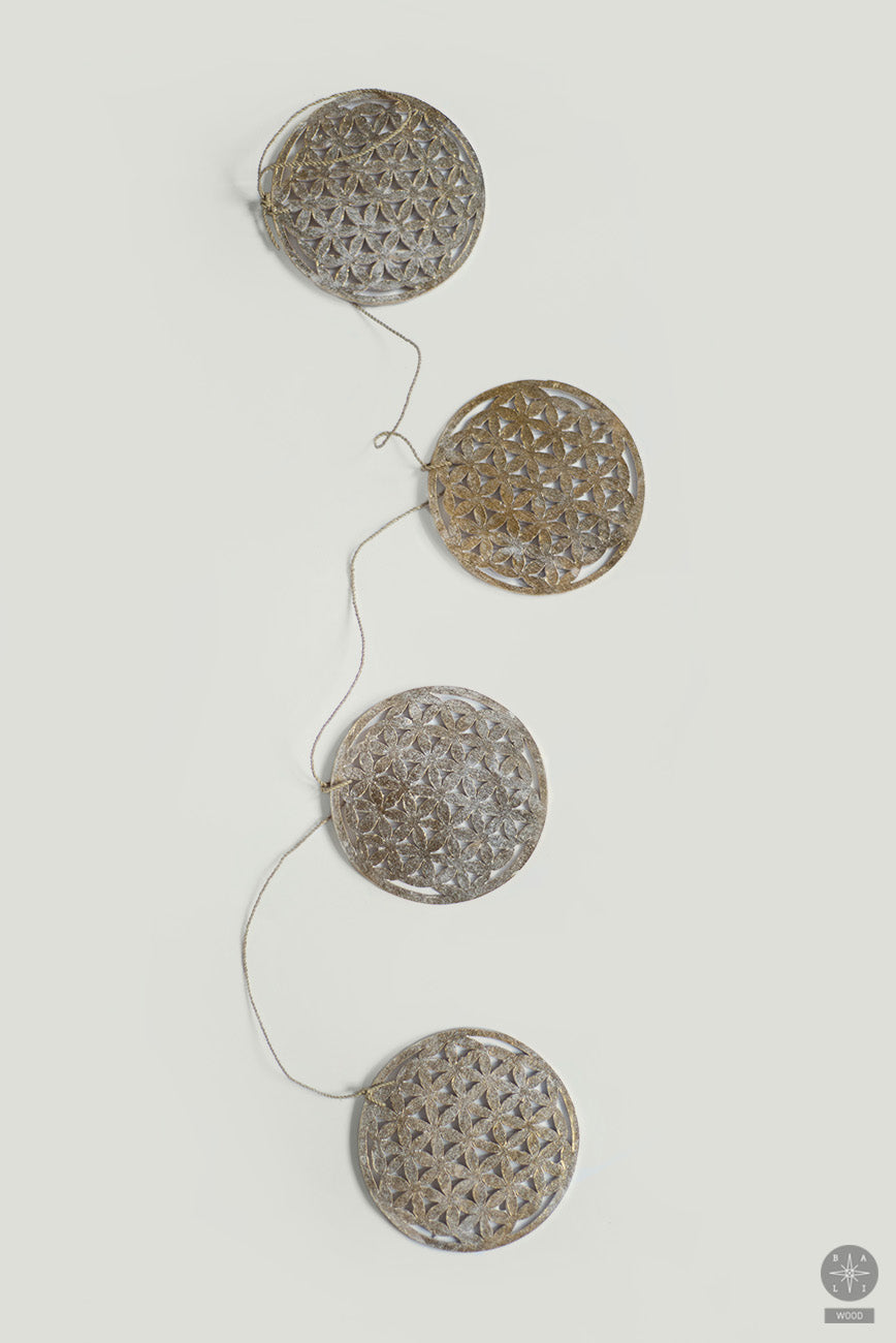 Christmas garland 'MANDALA'