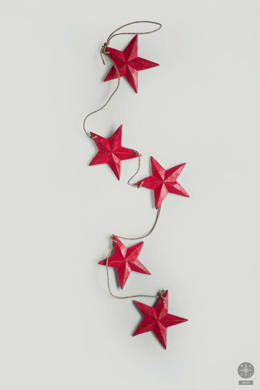 Christmas garland 'Stars'