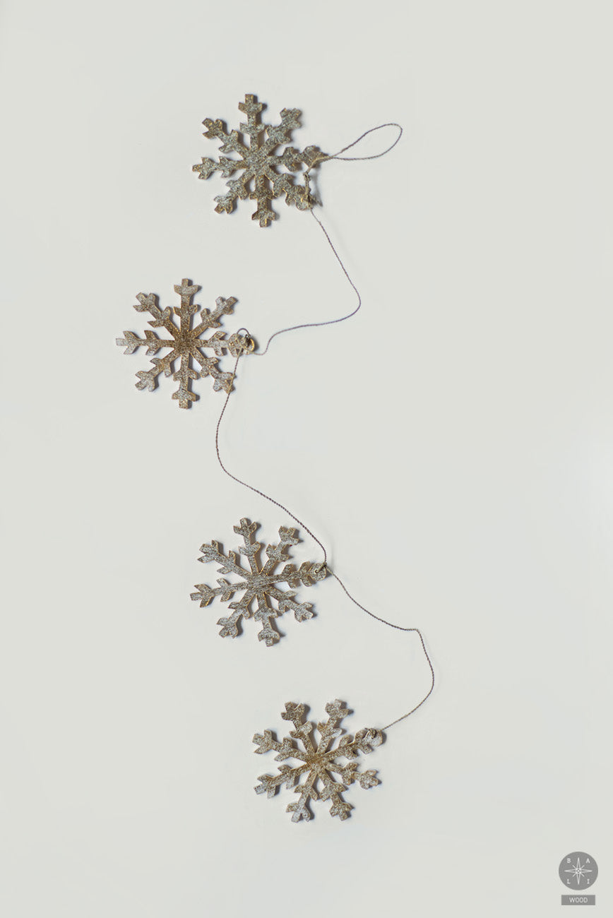 Christmas garland 'Snowflakes'