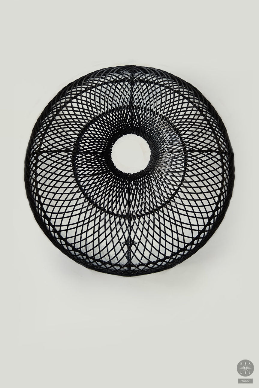 Rattan wall lamp shade (DEFECTIVE ITEM)