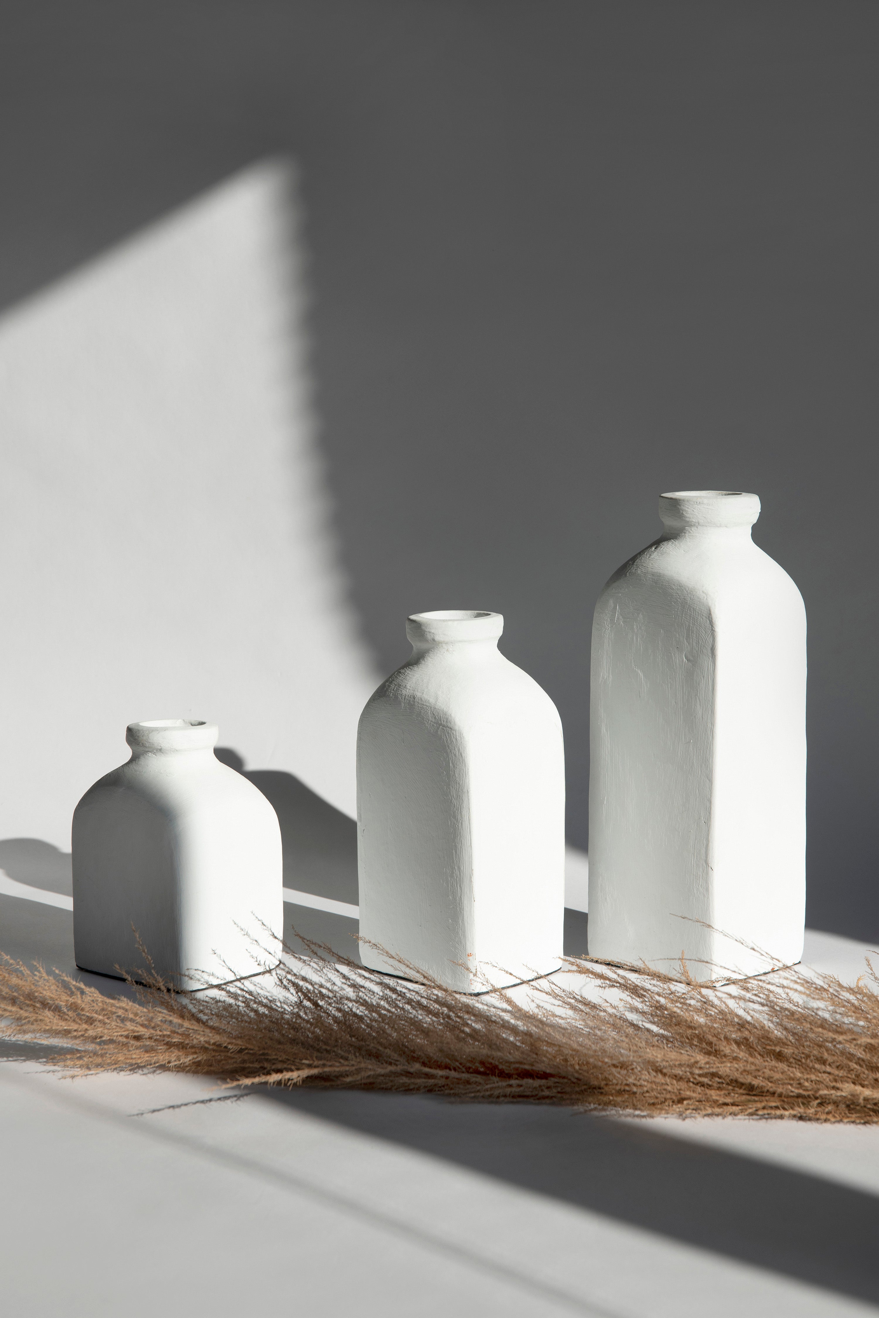 Decorative terracotta vase