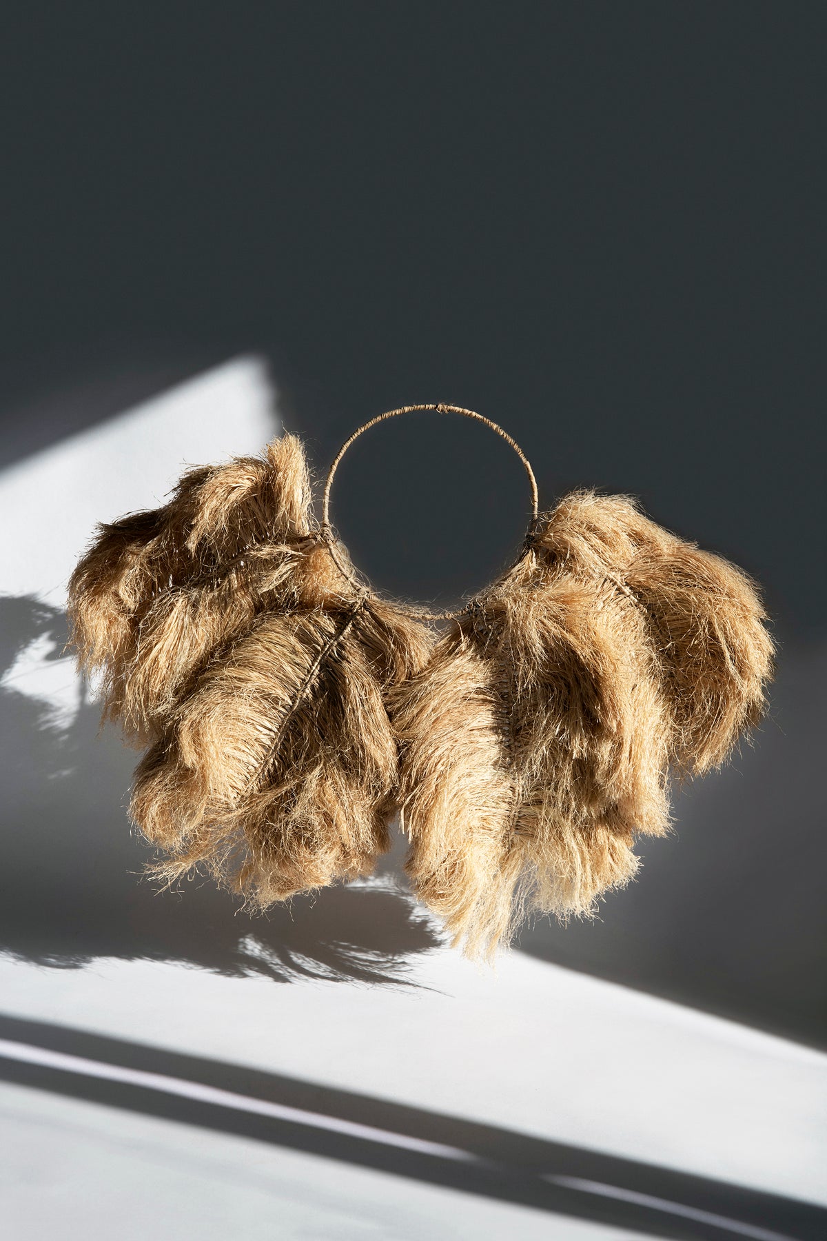 Seagrass wall decoration