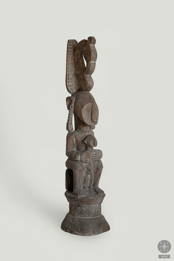 Primitive art statue