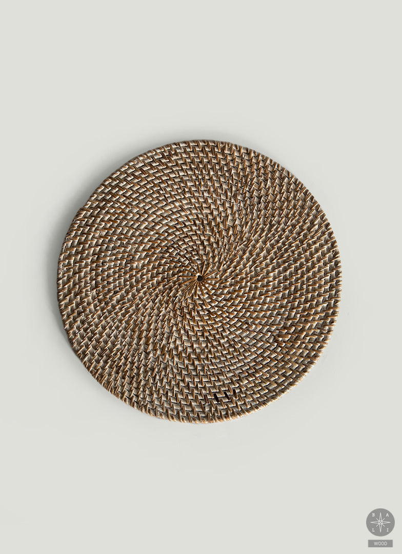 Rattan coaster