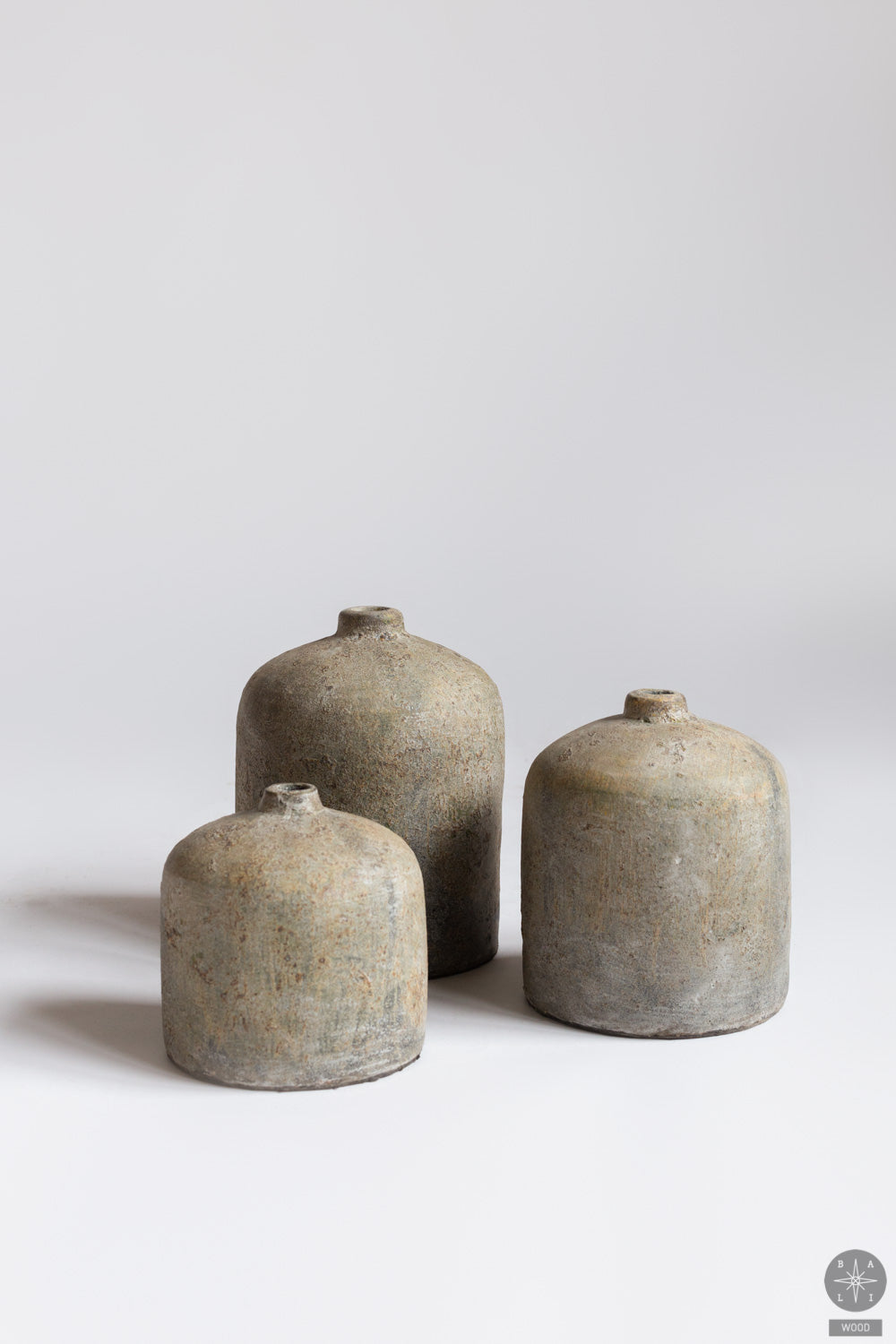 Decorative terracotta vase