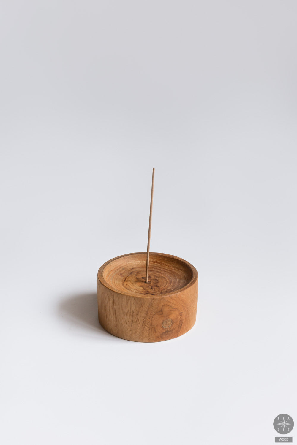 Teak wood incense holder