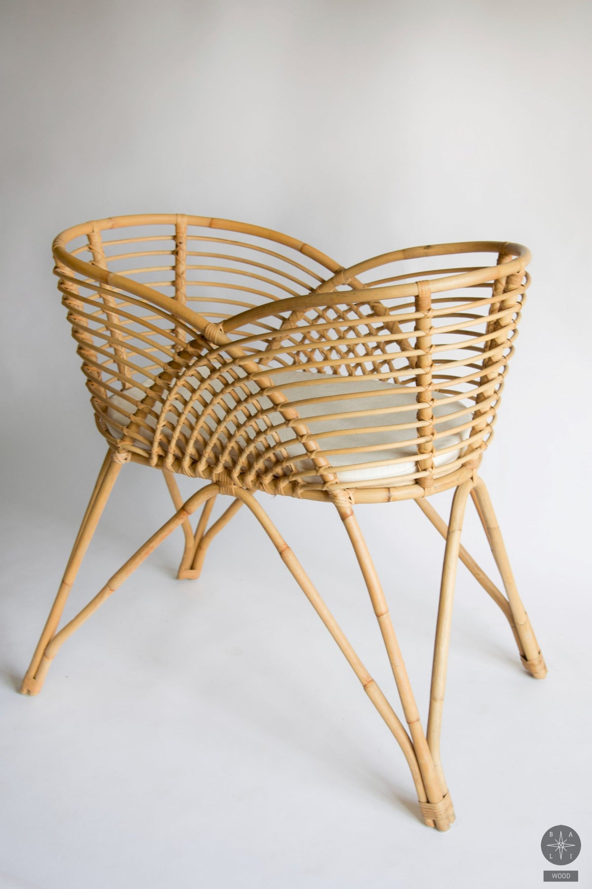 Rattan cot
