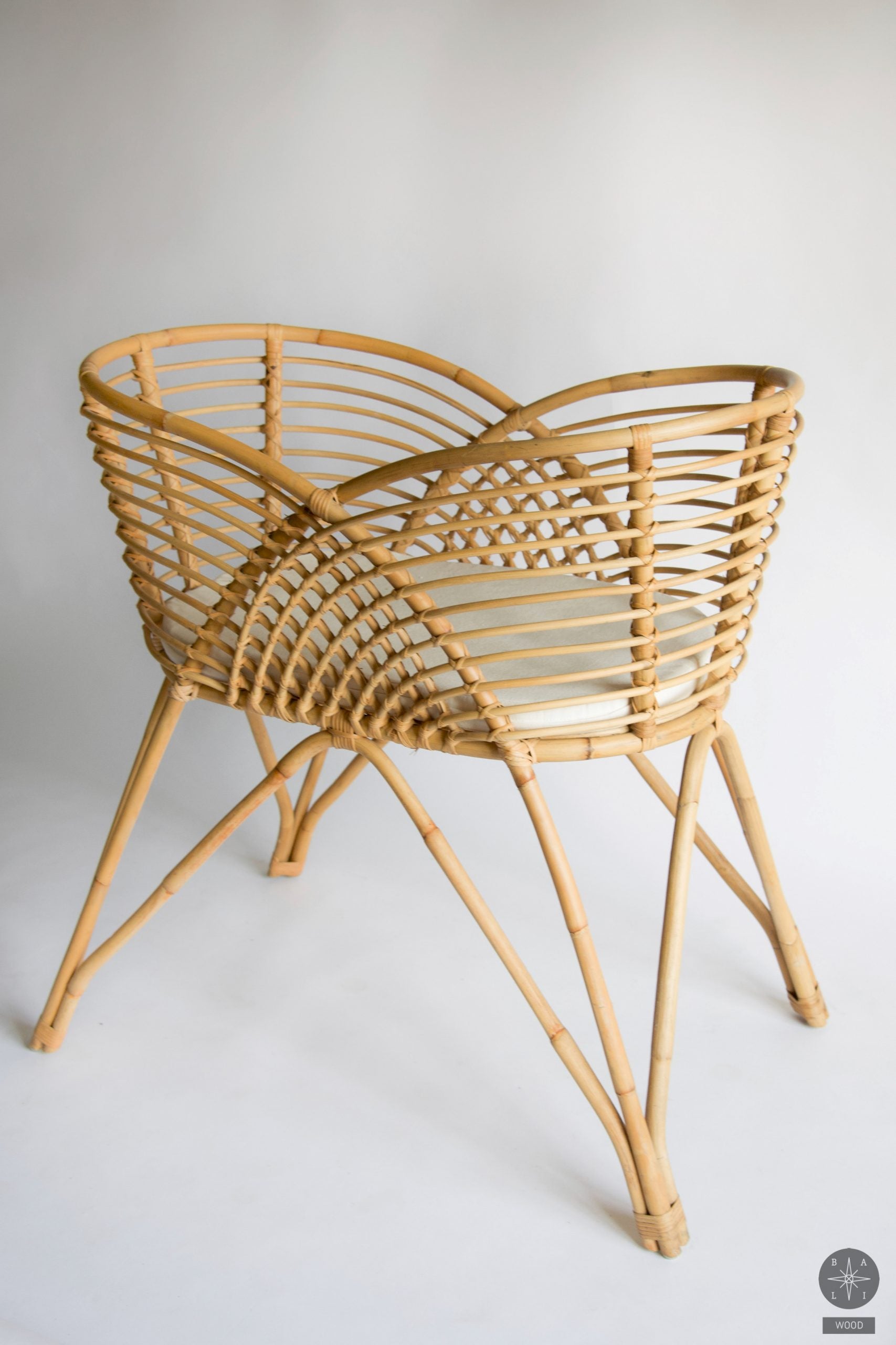 Rattan cot