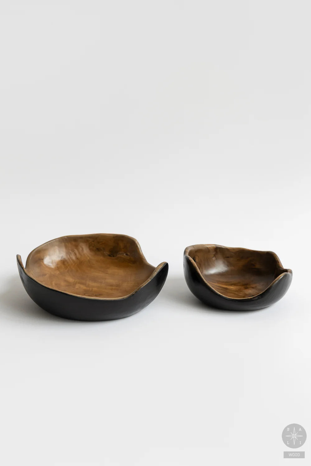 Teak wood bowl