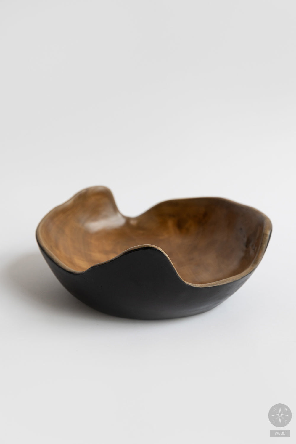 Teak wood bowl
