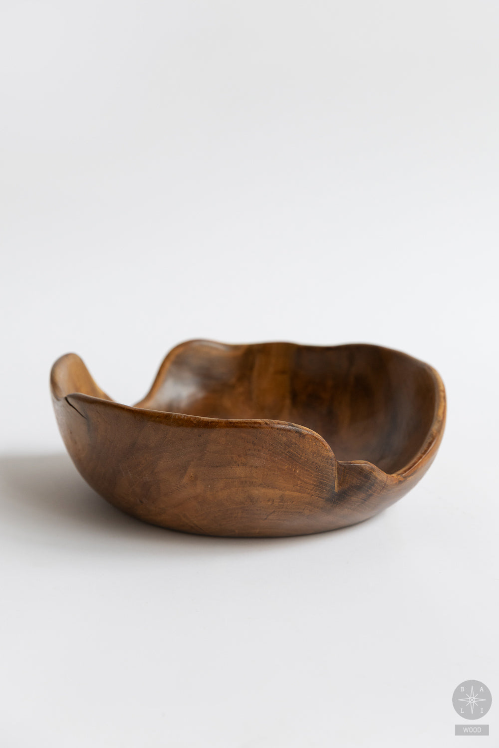 Teak wood bowl