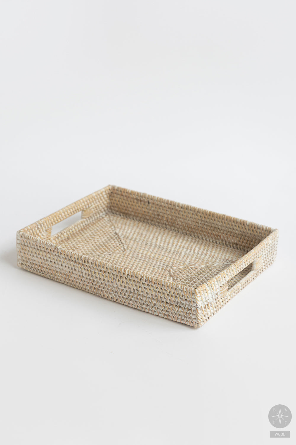 Natural rattan tray