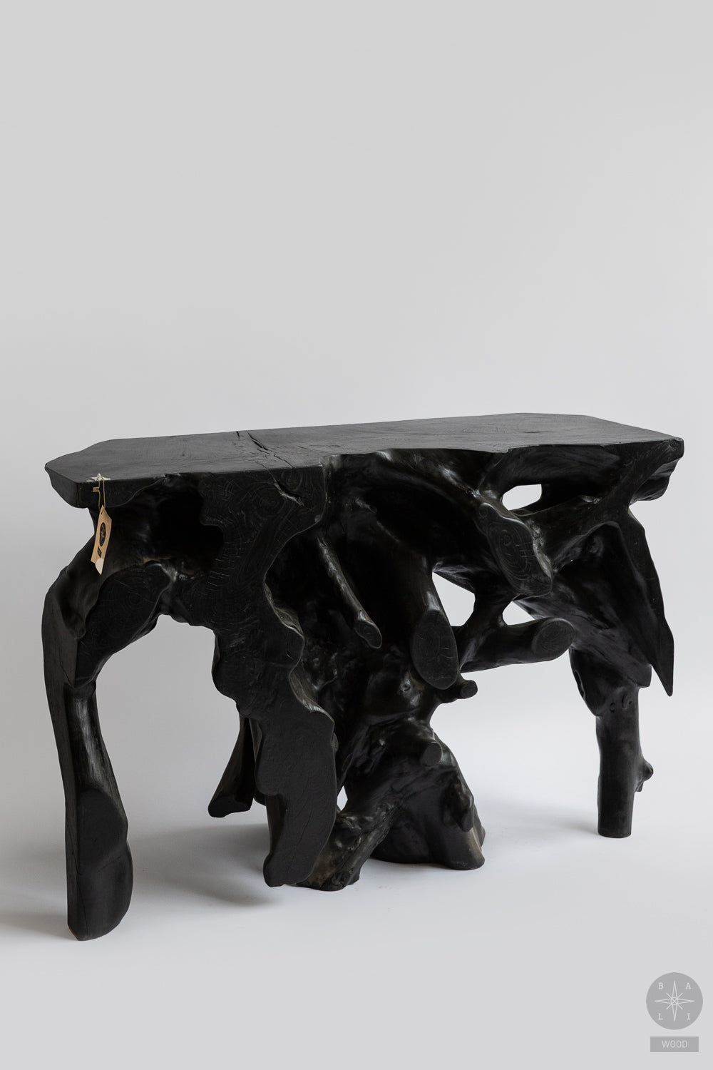 Teak root console
