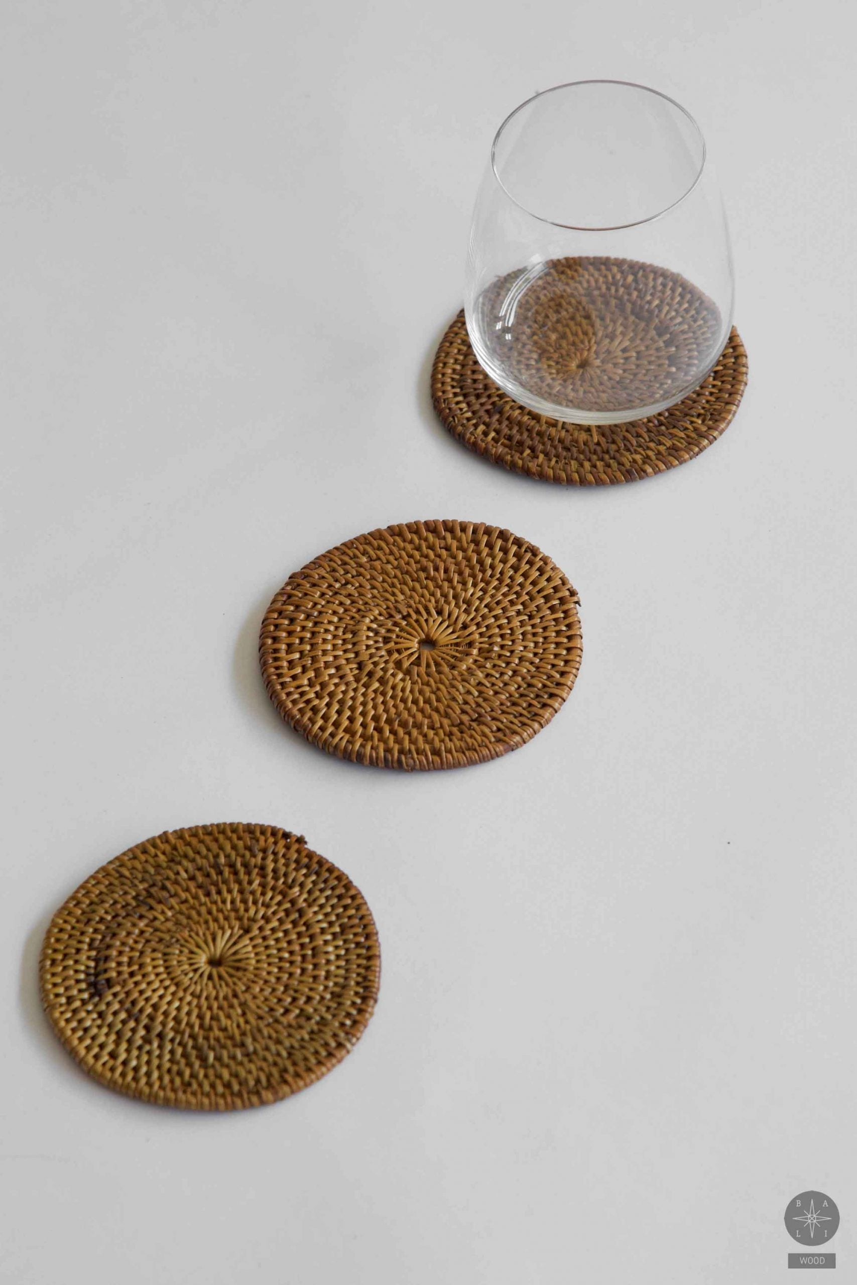 Rattan coaster