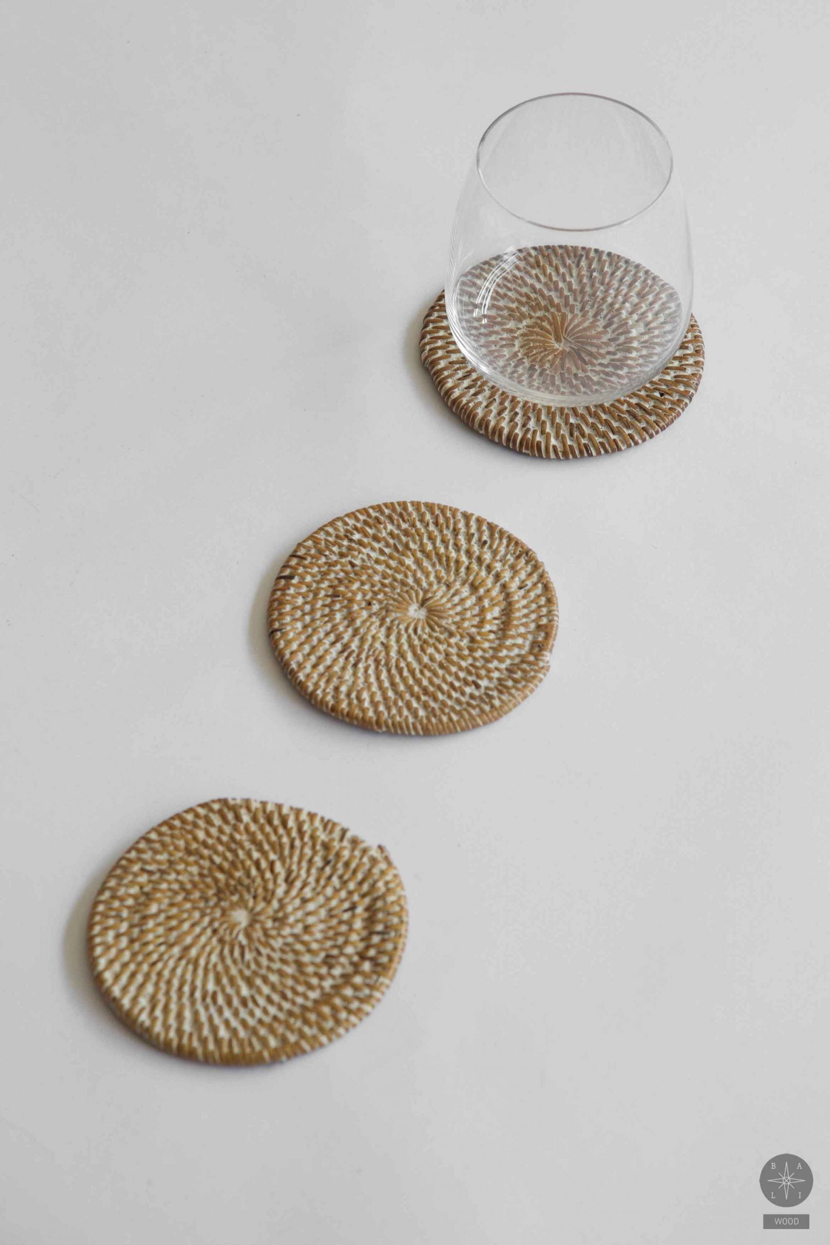 Rattan coaster