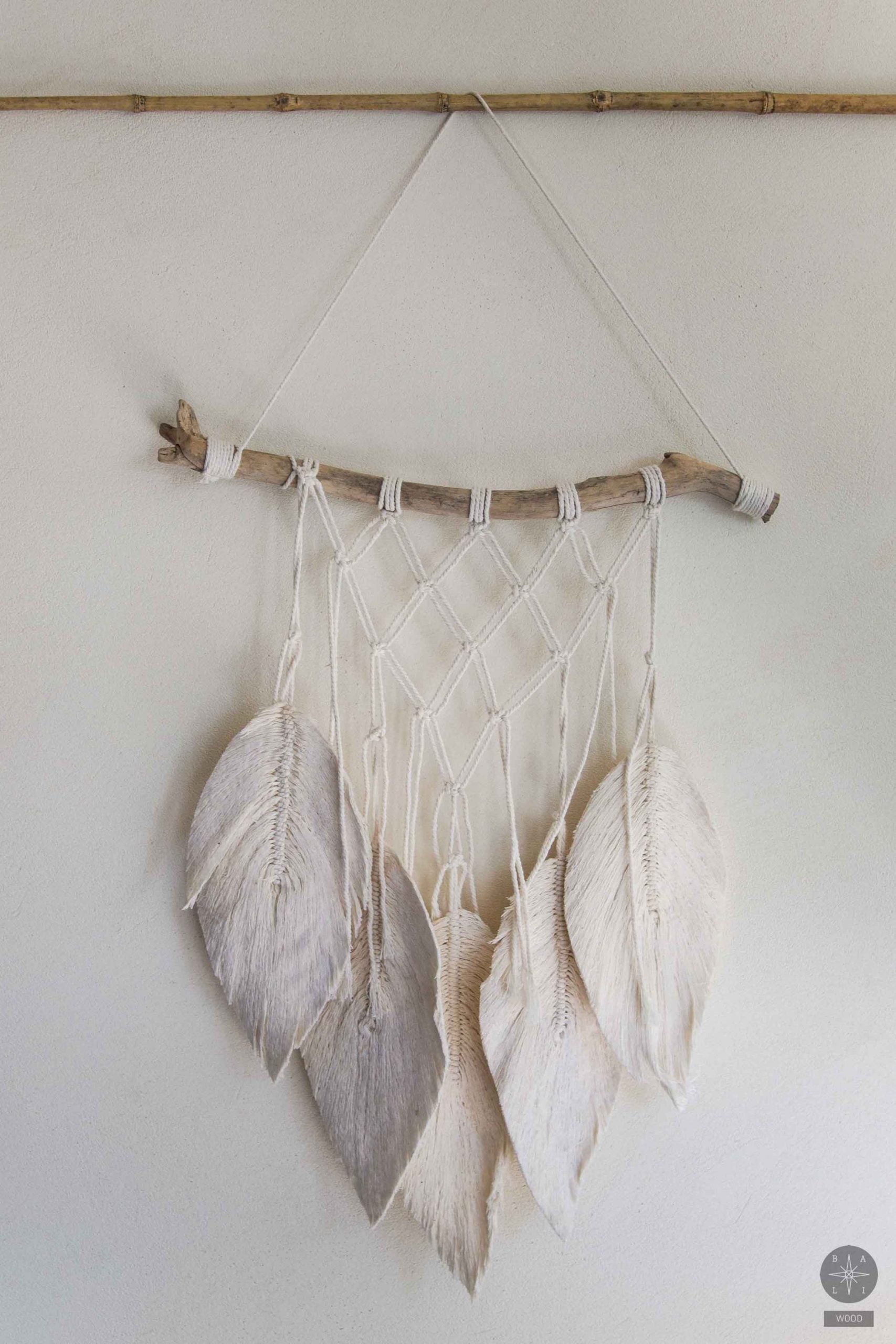 Cotton wall decoration