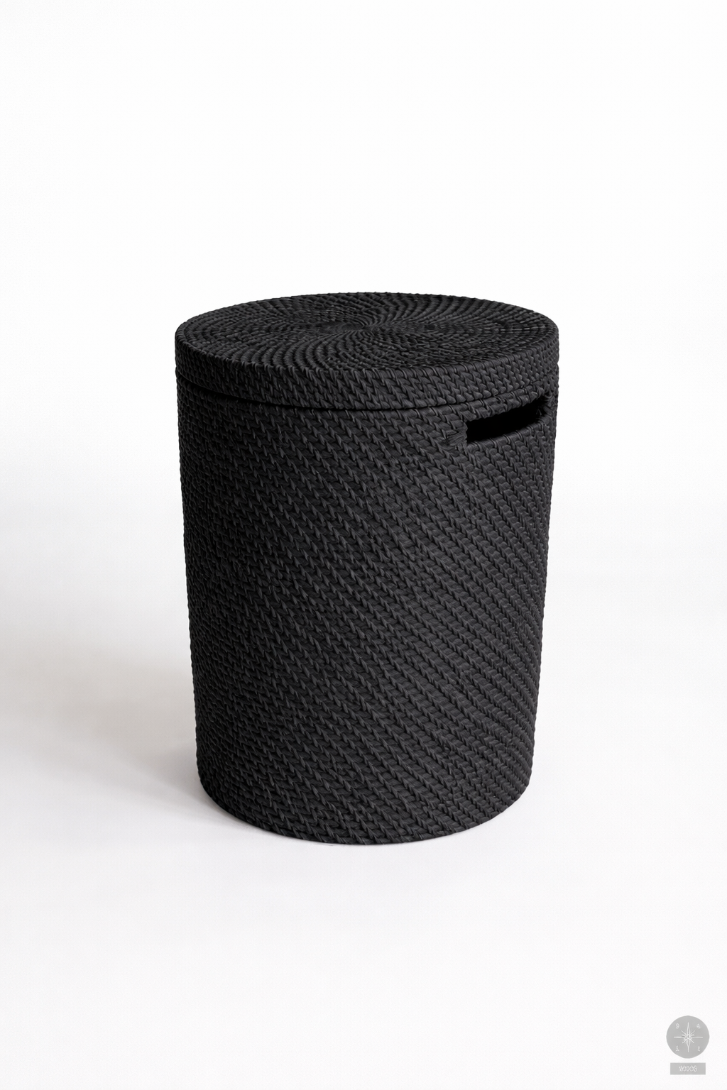 Rattan laundry basket