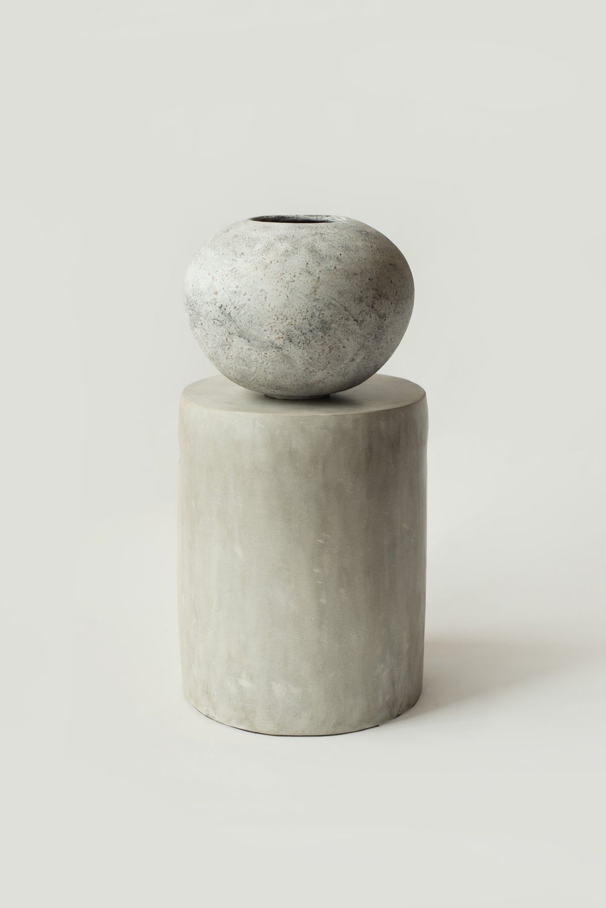 Decorative terracotta vase