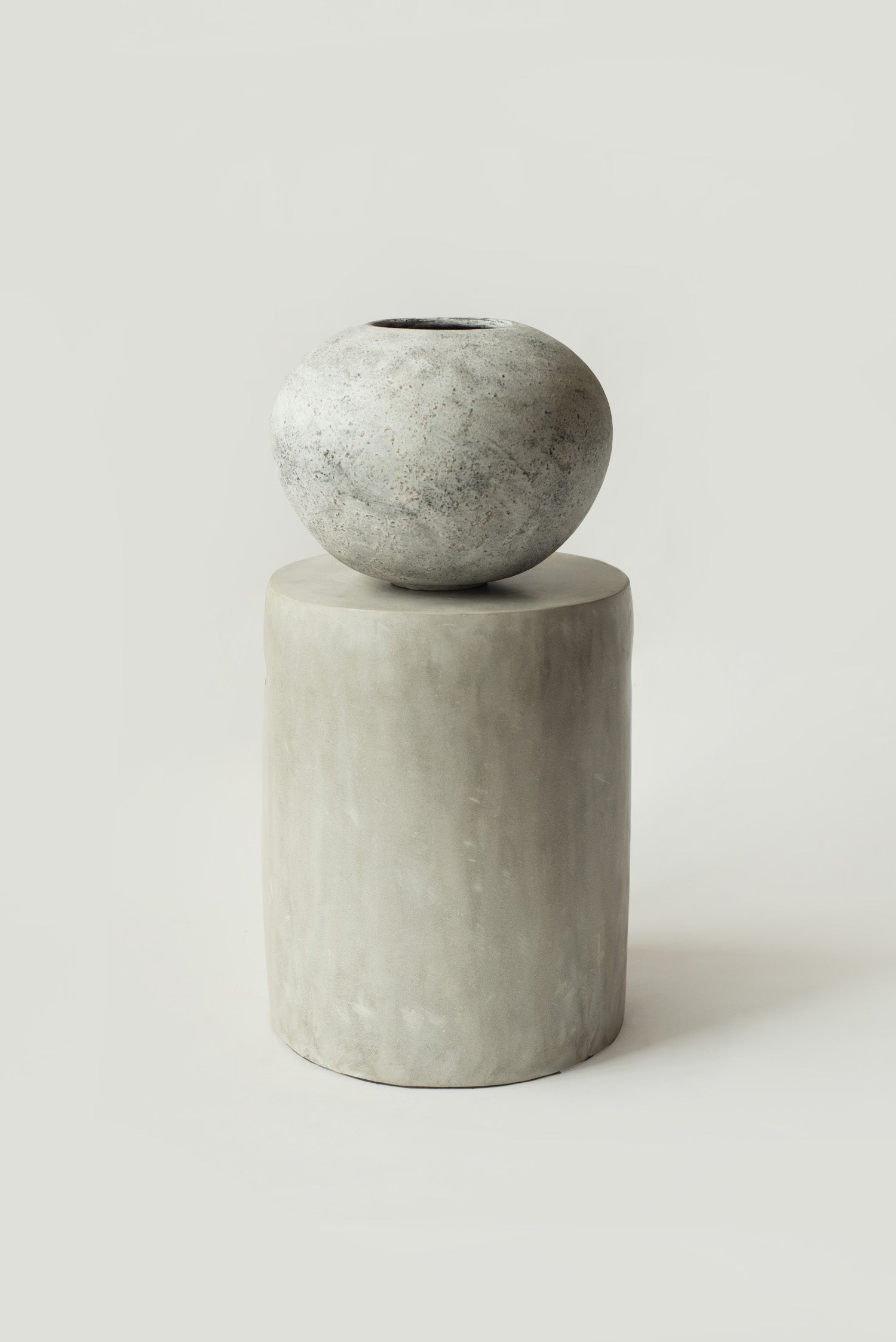 Decorative terracotta vase