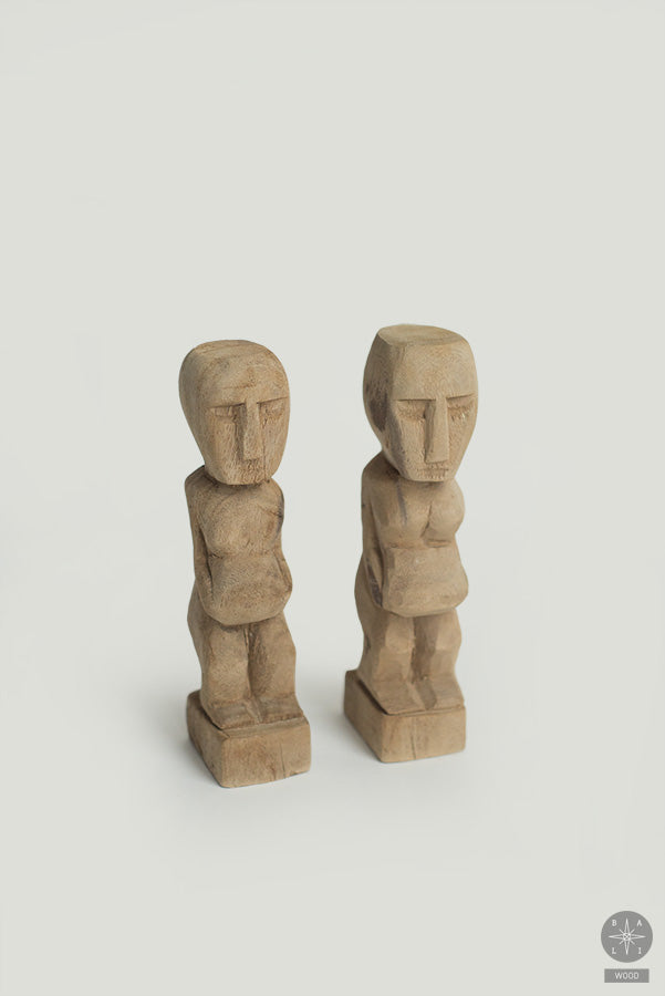 Primitive art statue
