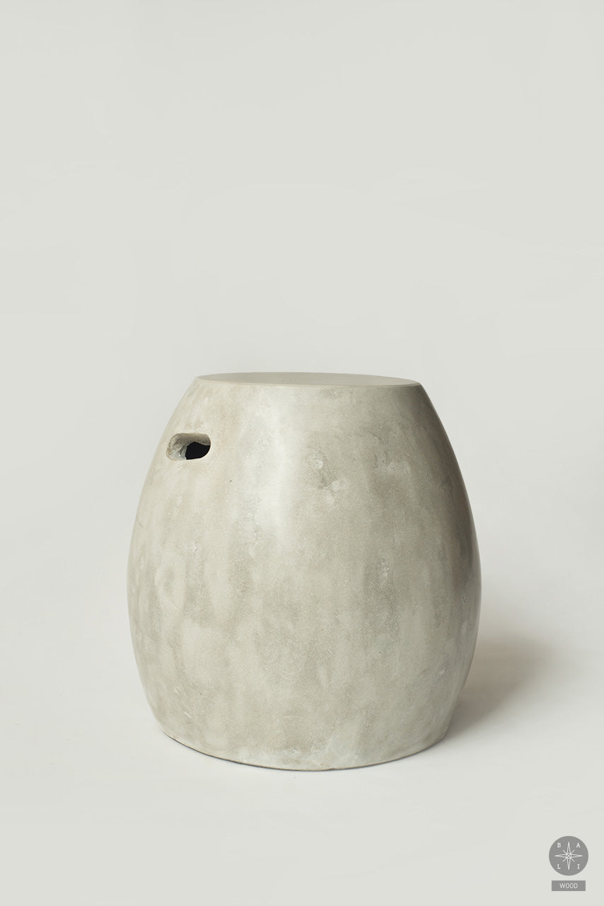 Concrete table with handles