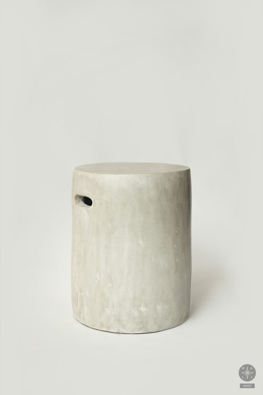 Concrete table with handles
