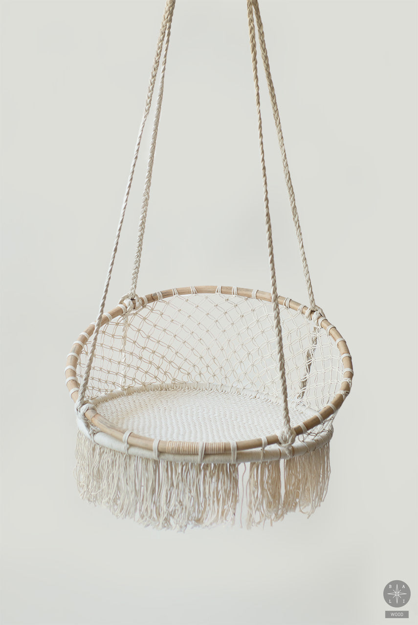 Macrame swing chair 