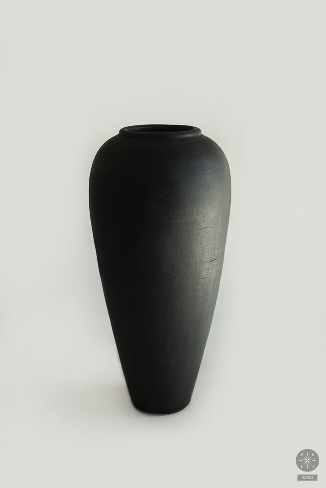 Concrete tall vase